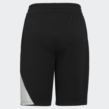 Youth Lifestyle Black 3-Bar Shorts