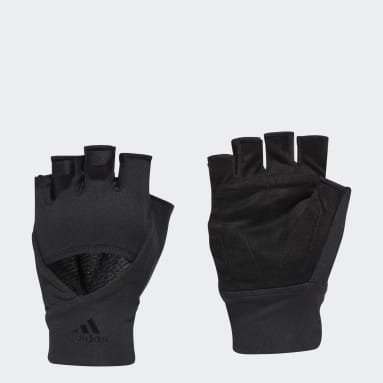 Femme Accessoires Gants Gants de training AEROREADY maintien poignet Cuir adidas en coloris Noir 