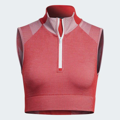 Top Classic Seamless Knit Sport Cropped Y-3