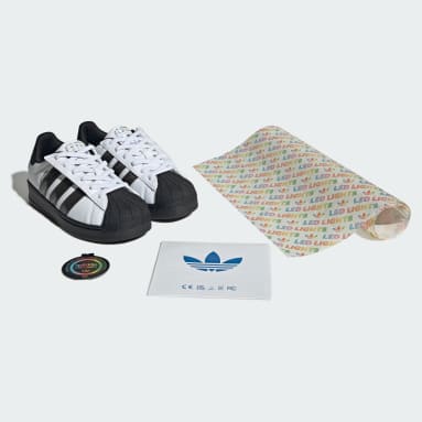Superstar Led Lights Comfort Closure Elastic Lace Shoes Kids
