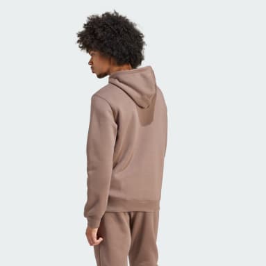 Brown Hoodies: Zip-Ups & Pullovers