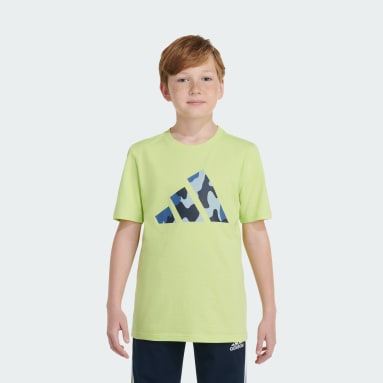 Youth 8-16 Years Training Green ICONS OF SPORT PKT TEE