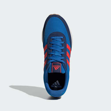 Tenis adidas azul con rojo new arrivals