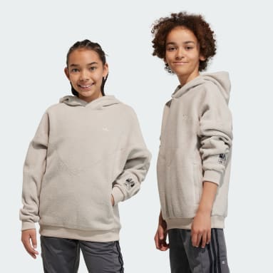 Hoodie adidas Adventure Beige Bambini Originals