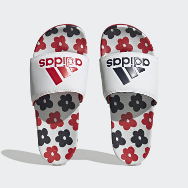 ผู้หญิง Sportswear สีขาว รองเท้าแตะ Adilette Comfort