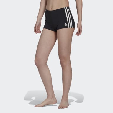 Short / Boxer cycliste Adicolor Comfort Flex Cotton noir Femmes Originals