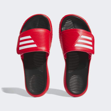 Sportswear Red Alphabounce Slides