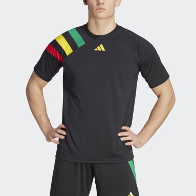 Youth & Adult Black Football Jersey