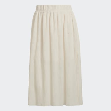 Women Originals Beige Adicolor Plissé Skirt