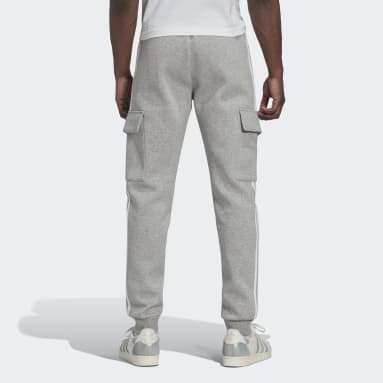 Pantaloni adicolor 3-Stripes Cargo Slim Grigio Uomo Originals