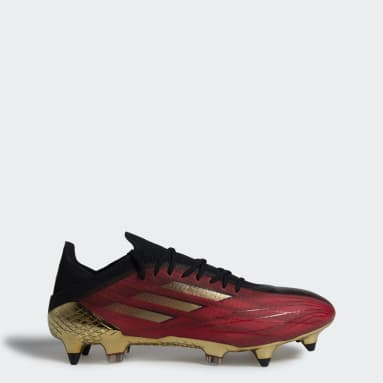 Botines X Speedflow.1 Terreno Blando Rojo Fútbol