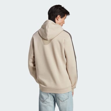 Buzo con Capucha Adicolor Classics 3 Rayas Beige Hombre Originals