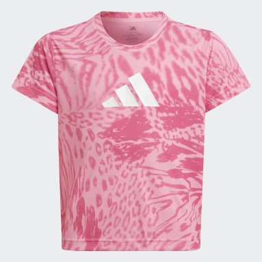 T-shirt AEROREADY Sport Icons Animal Print Rosa Ragazza Fitness & Training