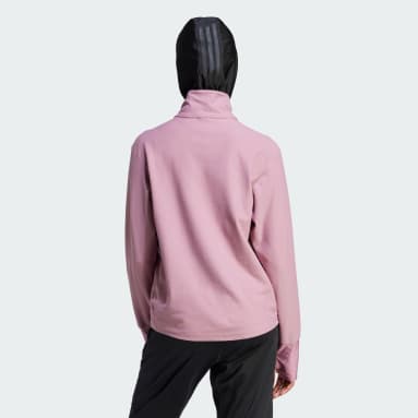 Bluza Own the Run Running 1/2 Zip Różowy