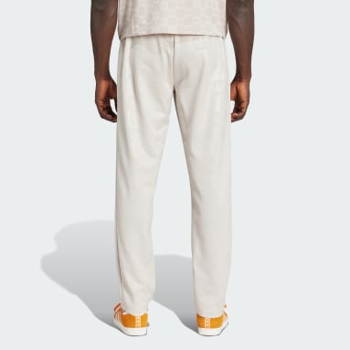 Pantalón deportivo de corte regular con estampado integral de monogramas