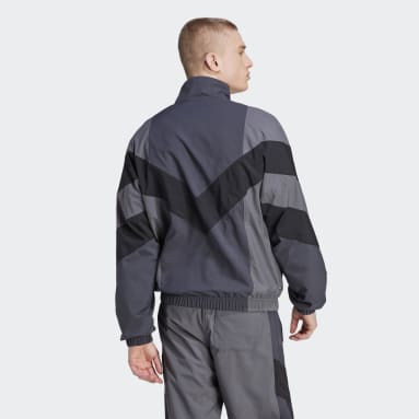 Men Lifestyle Grey adidas Rekive Woven Track Jacket