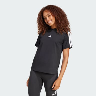 Camiseta Algodão Essentials Três Listras