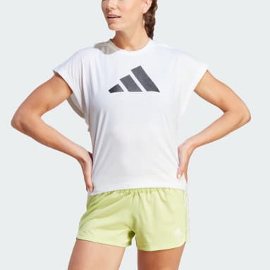 Women Training White Train Icons Training Regular Fit Logo Tee