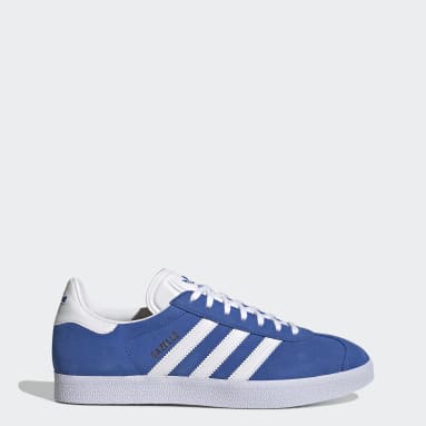 Womens Mens Shoes Mens Trainers Low-top trainers Save 23% adidas Suede Gazelle Low Top Sneakers in Blue 