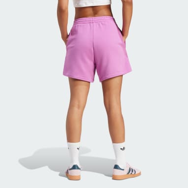 Women Originals Pink Adicolor Essentials French Terry Shorts
