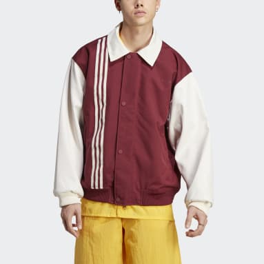 Men Originals Burgundy adidas RIFTA Metro Jacket