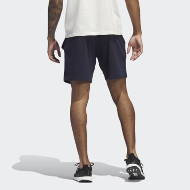 Pantalón corto AEROREADY Essentials Single Jersey Linear Logo Azul Hombre Sportswear