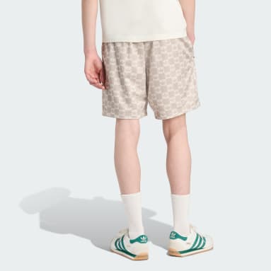 Monogram Regular Mesh Shorts