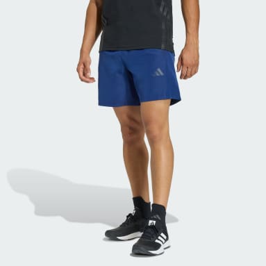 กางเกงขาสั้นผ้าทอเมแลงจ์ WORKOUT ESSENTIALS BASE