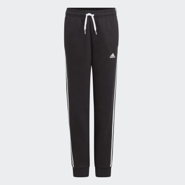 Pantalon adidas Essentials 3-Stripes Noir Garçons Sportswear