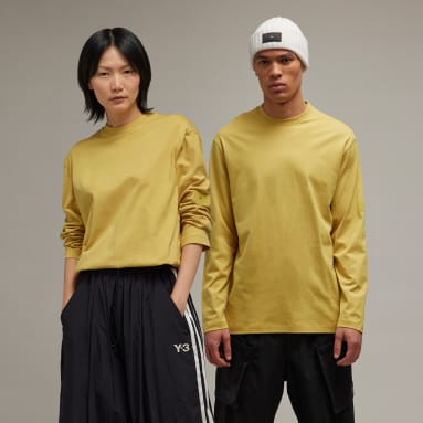 T-shirt à manches longues Y-3 jaune Y-3