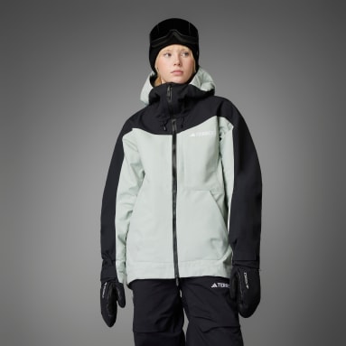 Kurtka Terrex Techrock 3L Post-Consumer Nylon RAIN.RDY Szary