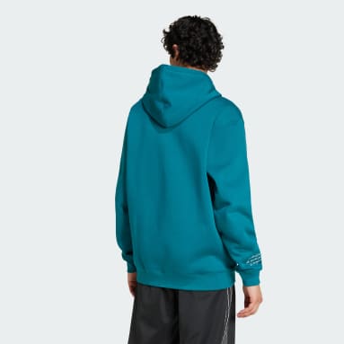Adidas turquoise hoodie store