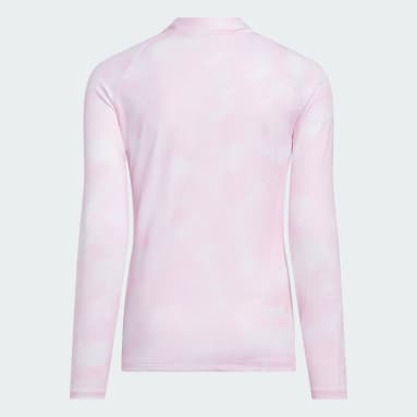 Performance Long Sleeve Printed Polo Shirt Kids