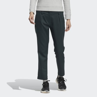 Women Golf Green Play Green Twill Pants