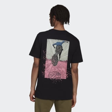 Men Originals Black adidas Adventure Trail Tee