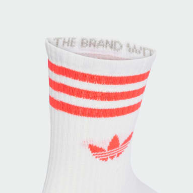 Chaussettes mi-mollet 3 bandes (3 paires)