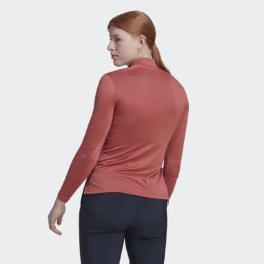 T-shirt Terrex Multi Half-Zip Rosso Donna TERREX