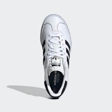 Adidas gazelle discount womens all white