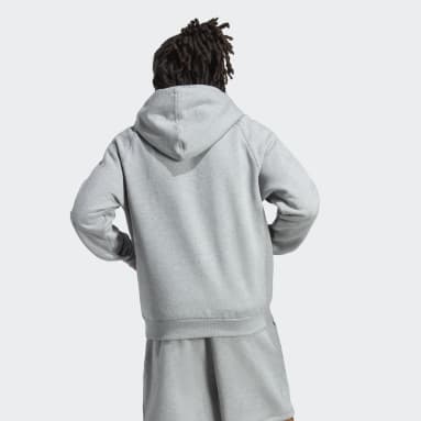 Men Sportswear Grey Lounge Fleece Hoodie