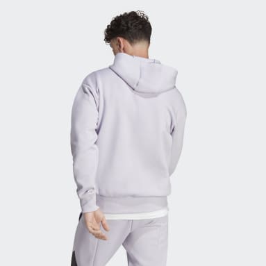 Camisola com Capuz Badge of Sport Future Icons Roxo Homem Sportswear