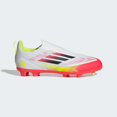 Botas de Futebol Sem atacadores F50 League – Vários pisos/Piso firme (Criança)