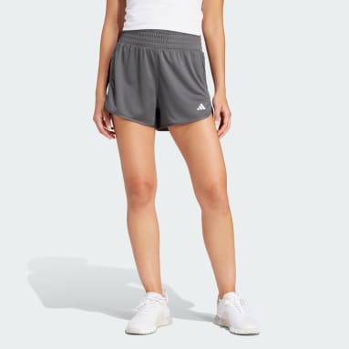 Quần Short Cạp Cao Dệt Kim Pacer Essentials