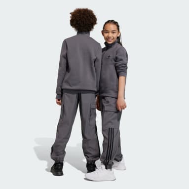 Pantalon cargo Adicolor gris Adolescents 8-16 Years Originals