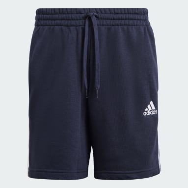 Essentials French Terry 3-Streifen Shorts