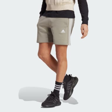 Shorts Essentials 3-Stripes Verde Homem Sportswear
