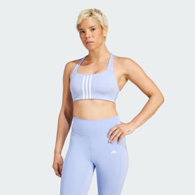 Powerimpact Training Medium-Support 3-Stripes Bra