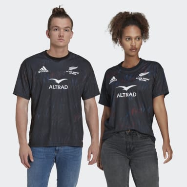 Rugby Sort Black Ferns Sevens Home kønsneutral T-shirt