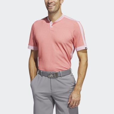Ultimate365 Tour Textured PRIMEKNIT Golf Poloskjorte Rød