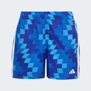 SHORT DE NATATION FOOTBALL-INSPIRED GRAPHIC ENFANTS