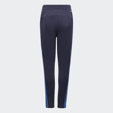 Jungen Fitness & Training AEROREADY Primegreen 3-Streifen Tapered Hose Blau